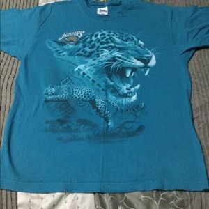 Vintage Jaguars Football T-Shirt--- Size---Large